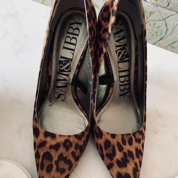 Sam & Libby Animal print heels - Picture 5 of 6